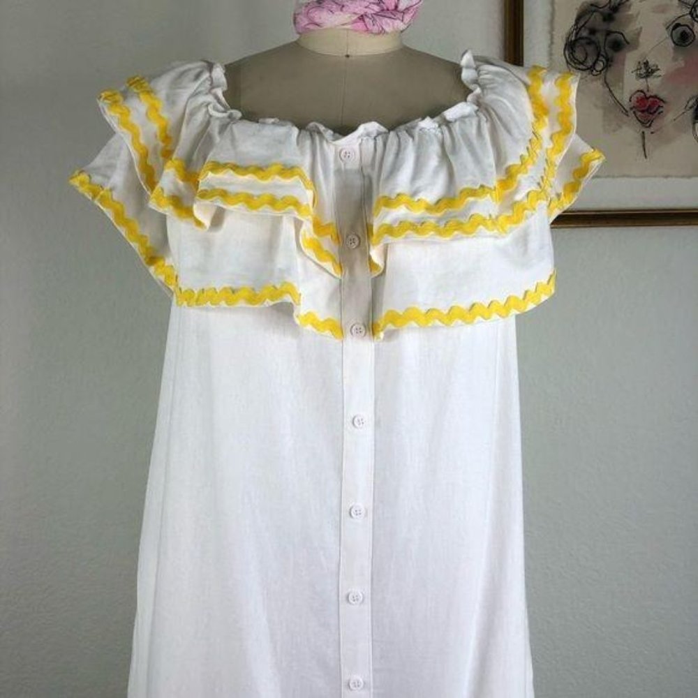 Lisa Marie Fernandez X Target Ric Rac Off Shoulder - Picture 7 of 15